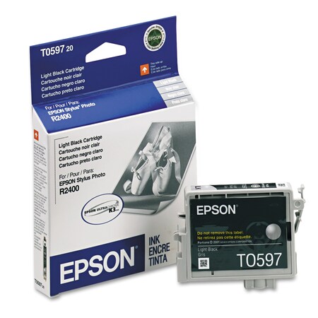 Epson (59) UltraChrome K3 Ink, 450 Page-Yield, Light Black T059720